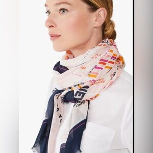 Kate Spade New York Map Scarf